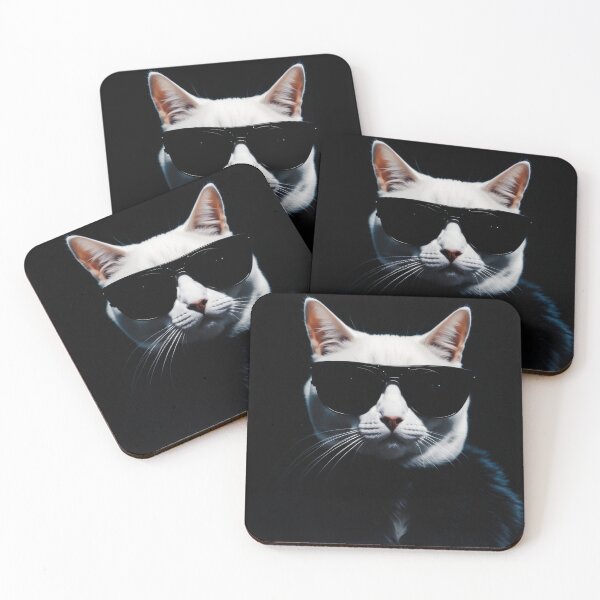 Item preview, Anthropomorphic Cat Collection - Domestic Shorthair #57 White Cat designed and sold by elektronen.