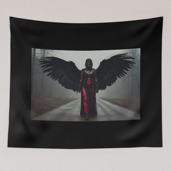 Item preview, Elegant gorgeous Raven woman designed and sold by Fantasymachine.