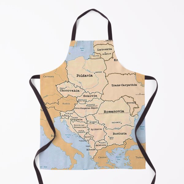 Item preview, Eastern Europe Map designed and sold by 300Spikes.