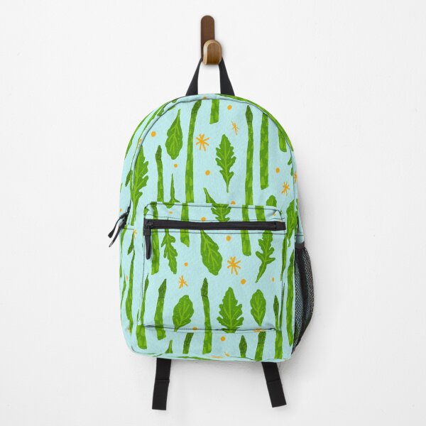 Item preview, Asparagus Arugula - Baby Blue Pattern designed and sold by GabbyRiosDesign.