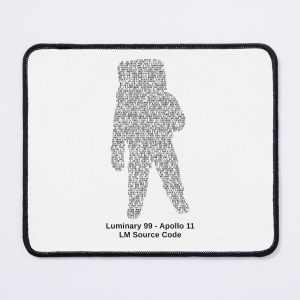 Item preview, Apollo 11 Source Code Buzz Aldrin Moonwalk (BW) designed and sold by ByteWorksStudio.