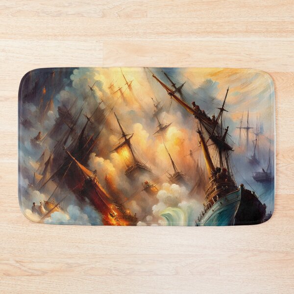 Item preview, Sea Battle at Navarino designed and sold by filusattila.