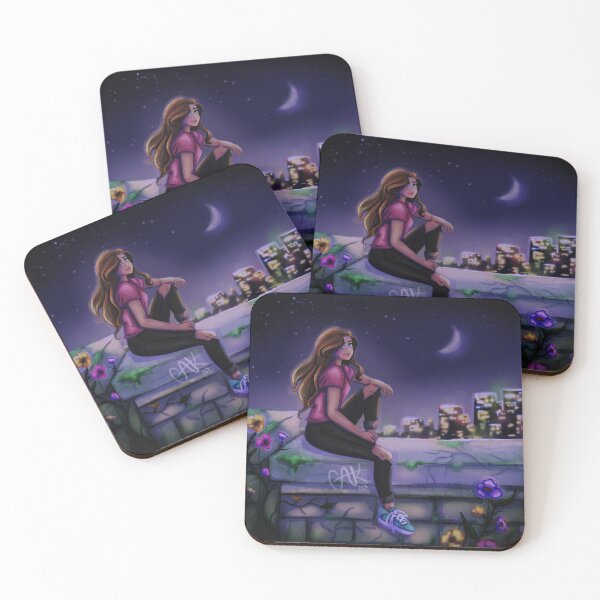 Item preview, Girl Sitting on Ledge Overlooking a City designed and sold by PrincessPeneloP.