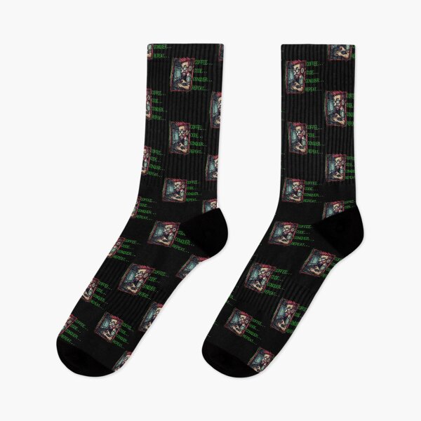 Item preview, Coffee Code Conquer Repeat Programmer designed and sold by ReachForArt.
