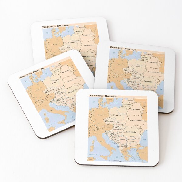 Item preview, Eastern Europe Map designed and sold by 300Spikes.
