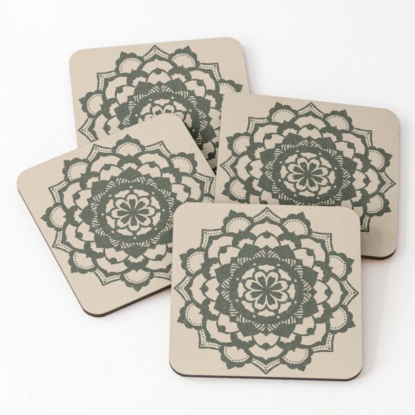 Item preview, Deva Mandala - Dove + Pine designed and sold by Irene Estelle.