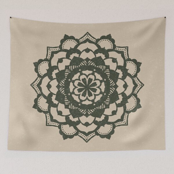 Item preview, Deva Mandala - Dove + Pine designed and sold by Irene Estelle.