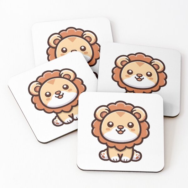 Item preview, Kawaii Lion designed and sold by Rokoyo Prints.