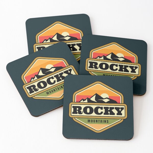 Item preview, Rocky Mountains Badge designed and sold by Murder of Crows.