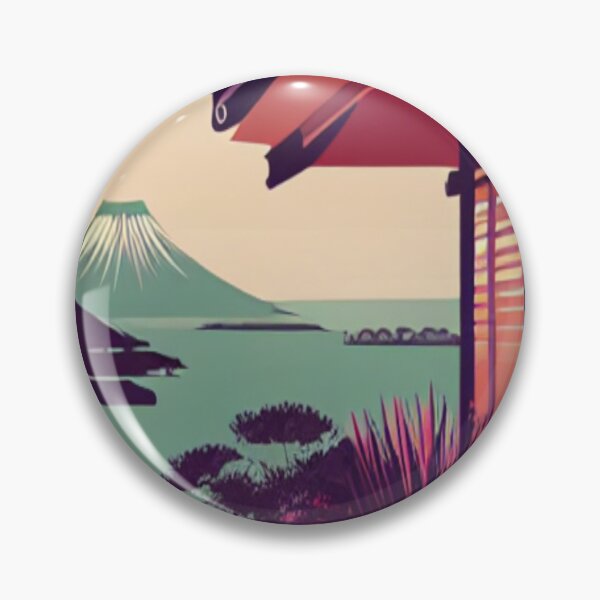 Item preview, Minka vue sur le volcan et la mer designed and sold by DailyShopone.