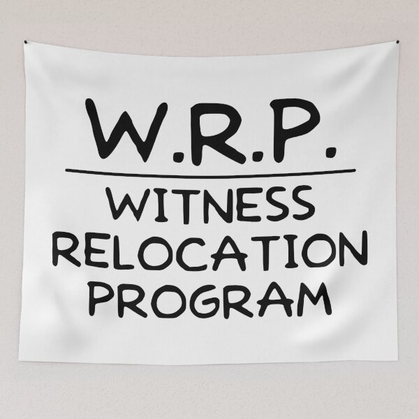 Item preview, Witness Relocation Program designed and sold by GraphicBazaar.