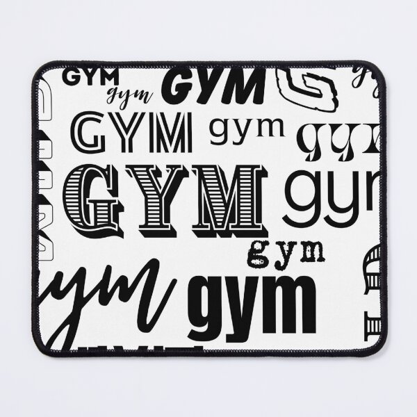 Item preview, GYM logo designed and sold by Custom-Print.