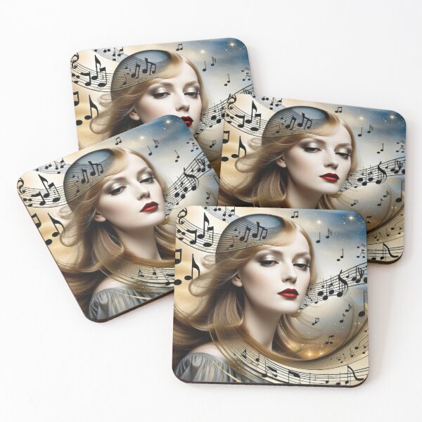 Item preview, Music wavy musical lines with musical notes designed and sold by filusattila.