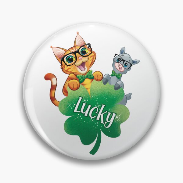 Item preview, JoJo & No Drama Llama Lucky Clover Cartoon designed and sold by tigerjojo.