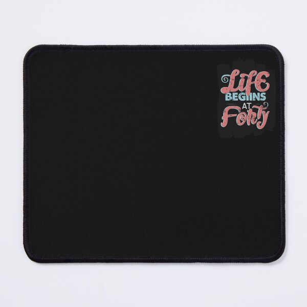 Item preview, Life begins at forty designed and sold by Moris-shop.