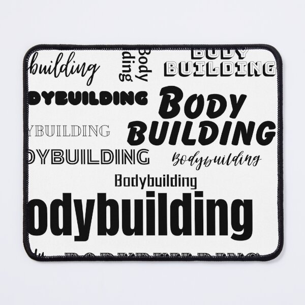 Item preview, bodybuilding logo designed and sold by Custom-Print.