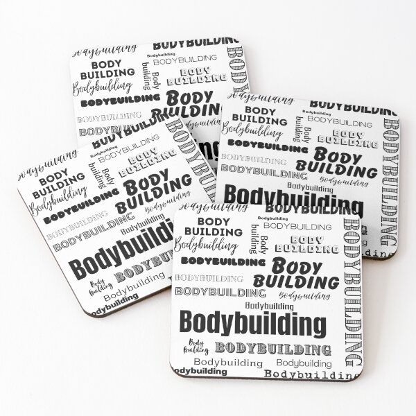 Item preview, bodybuilding logo designed and sold by Custom-Print.