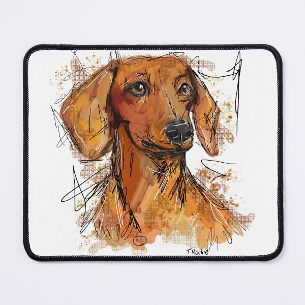 Item preview, Tan Dachshund designed and sold by TraceyMackieArt.
