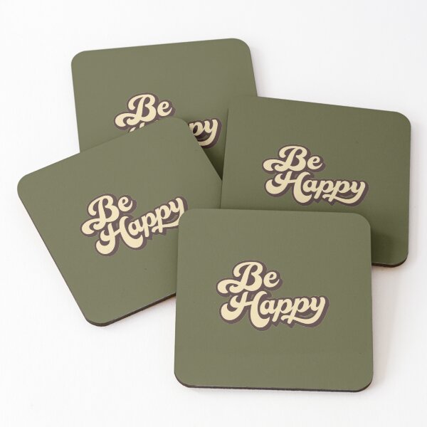 Item preview, Be Happy designed and sold by ArtCraftLab.