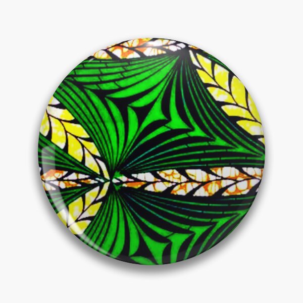 Item preview, Colorful Green African Inspired Print designed and sold by LemonFun.