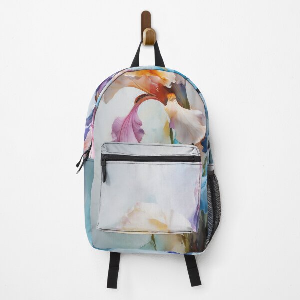 Item preview, Vibrant Spring Blossoms Series: Exquisite Irises Watercolor Artwork - Floral Elegance for Home Styling & Office Decor designed and sold by Peek-Designs.