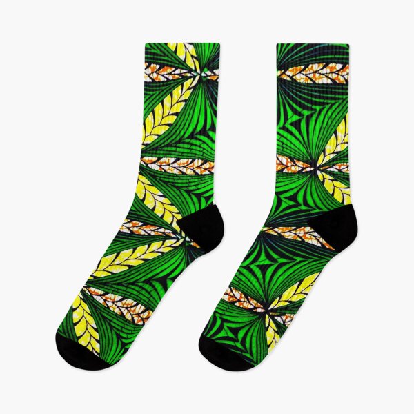 Item preview, Colorful Green African Inspired Print designed and sold by LemonFun.
