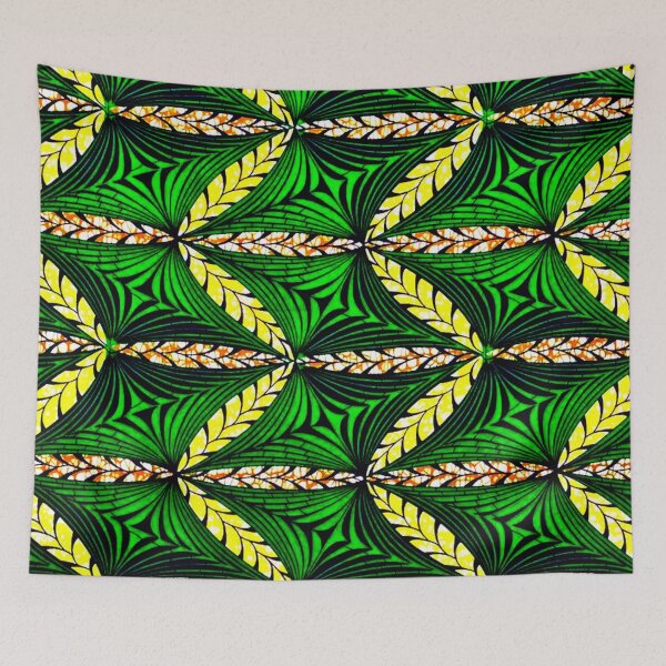 Item preview, Colorful Green African Inspired Print designed and sold by LemonFun.