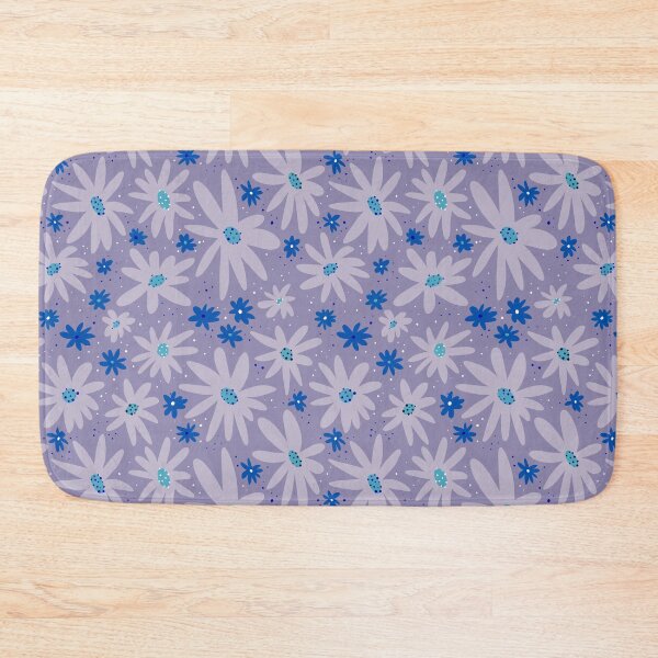 Item preview, Flowers in blue. A calm evening meadow. designed and sold by KOUZZA.