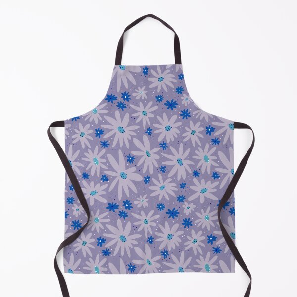 Item preview, Flowers in blue. A calm evening meadow. designed and sold by KOUZZA.