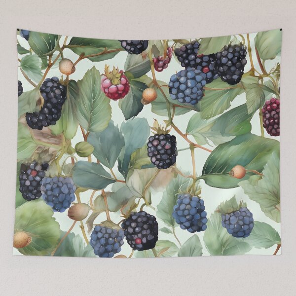 Item preview, blackberries designed and sold by elegantpaterns.