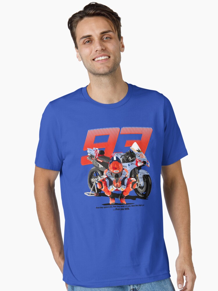 Thumbnail 2 of 7, Essential T-Shirt, MM93 The Battle Begins designed and sold by Speedjunkies.