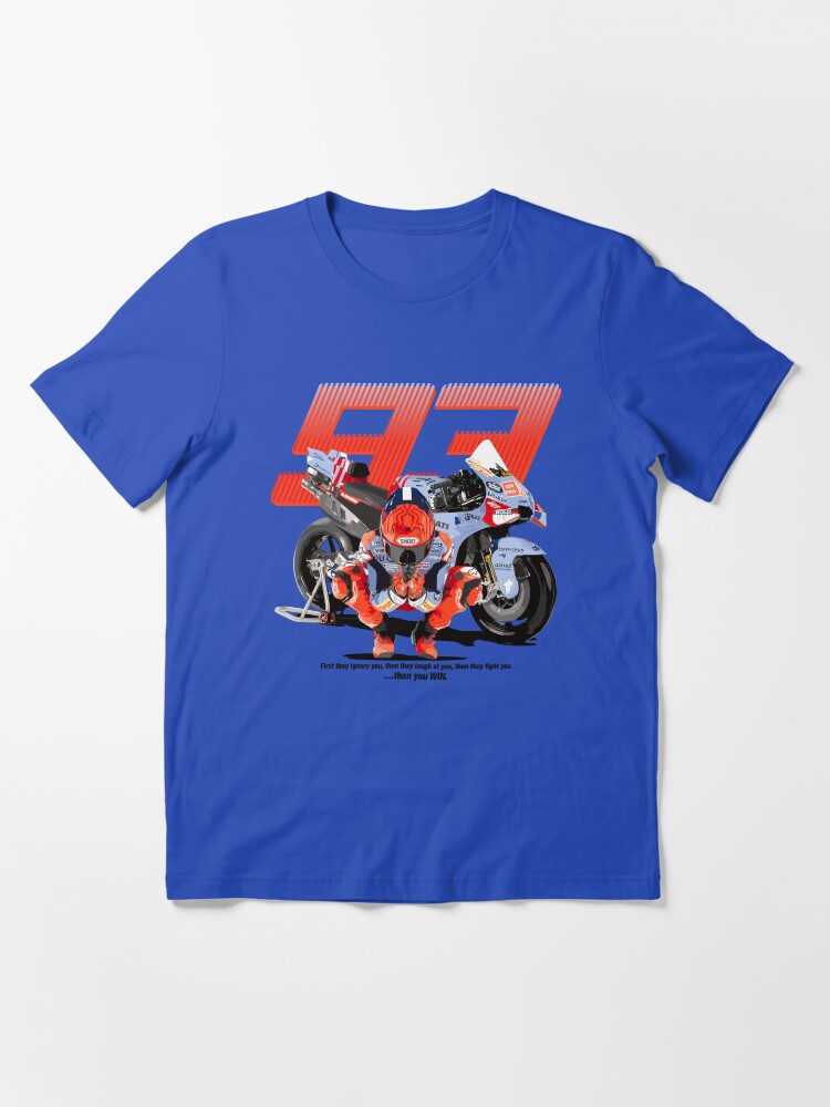 Thumbnail 3 of 7, Essential T-Shirt, MM93 The Battle Begins designed and sold by Speedjunkies.