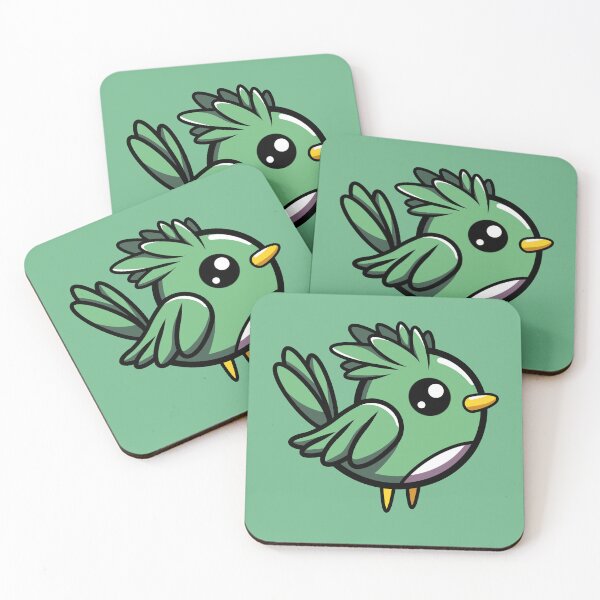 Aperçu de l'œuvre Bébé oiseau vert créée et vendue par Kyboch-Mou.