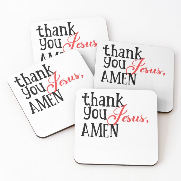 Item preview, Thank You Jesus, Amen designed and sold by HeartworkLeslie.