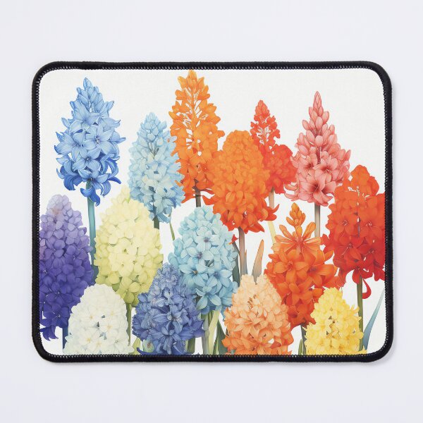 Item preview, Vibrant Spring Blossoms Series: Exquisite Hyacinths Watercolor Artwork - Floral Elegance for Home Styling & Office Decor designed and sold by Peek-Designs.