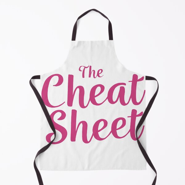 Item preview, The Cheat Sheet title designed and sold by baileyyfaith.