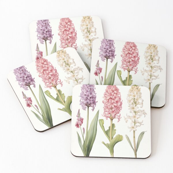 Item preview, Vibrant Spring Blossoms Series: Exquisite Hyacinths Watercolor Artwork - Floral Elegance for Home Styling & Office Decor designed and sold by Peek-Designs.