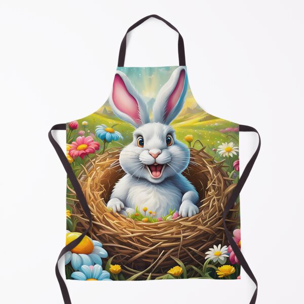 Item preview, Happy Easter - bunny in the nest designed and sold by dedoma.