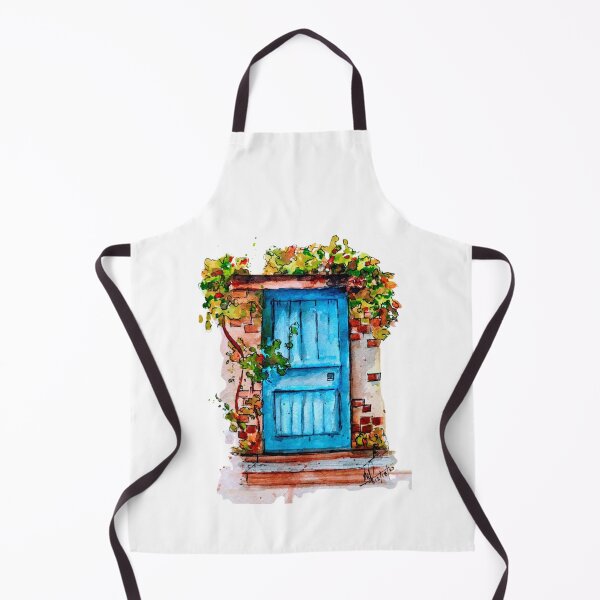 Item preview, Beautiful Blue door designed and sold by Dr.Deepti Mundkur.
