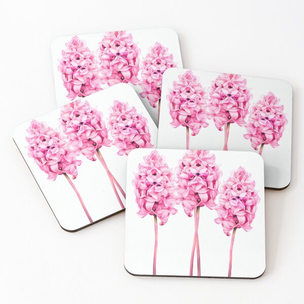 Item preview, Vibrant Spring Blossoms Series: Exquisite Hyacinths Watercolor Artwork - Floral Elegance for Home Styling & Office Decor designed and sold by Peek-Designs.