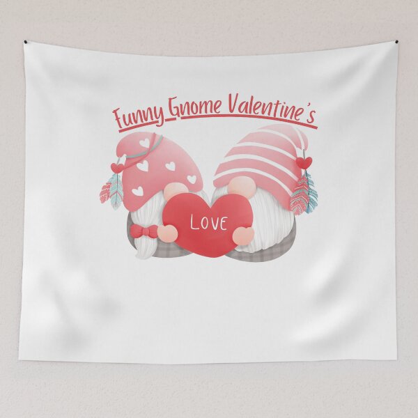 Item preview, Funny Gnome Valentine's  designed and sold by Jemsruk.