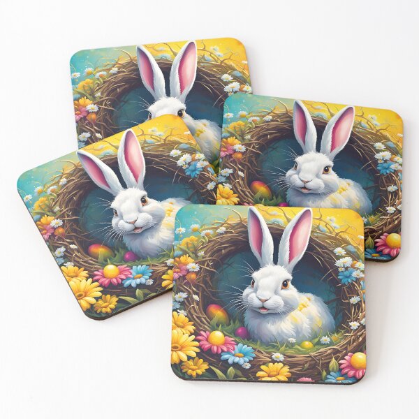Item preview, Happy Easter - Bunny in the nest 2 designed and sold by dedoma.