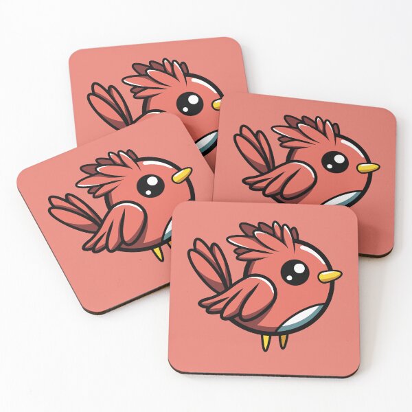 Aperçu de l'œuvre Bébé oiseau rougeâtre créée et vendue par Kyboch-Mou.
