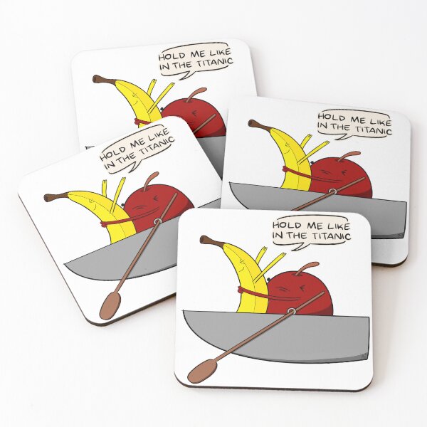Item preview, "Hold Me Like In The Titanic" Banapple | Solid Colors designed and sold by morbidlyocheese.