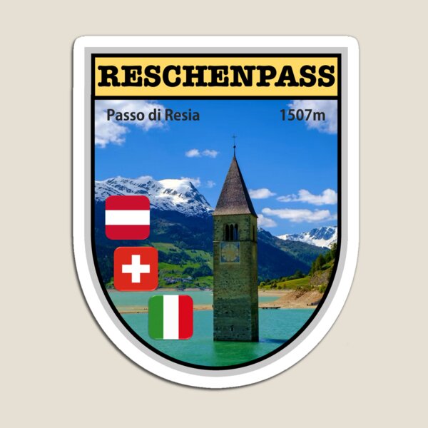 Item preview, Reschen Passo di Resia designed and sold by sticket-travel.