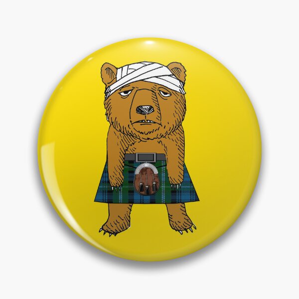 Item preview, Scottish Bear Wi' A Sore Heid designed and sold by teeyoujimmy.