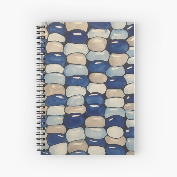 Artikel-Vorschau von Blauer und silberner Aquarellmais, designt und verkauft von Sarah Oliver.