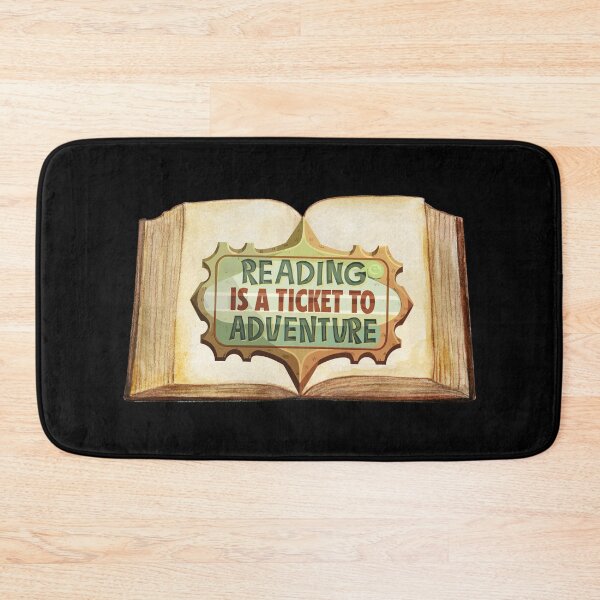 Item preview, Reading is A Ticket to Adventure designed and sold by Psycho-Crazy.