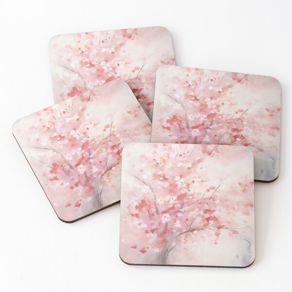 Item preview, Vibrant Spring Blossoms Series: Exquisite Cherry Blossom Watercolor Artwork - Floral Elegance for Home Styling & Office Decor designed and sold by Peek-Designs.