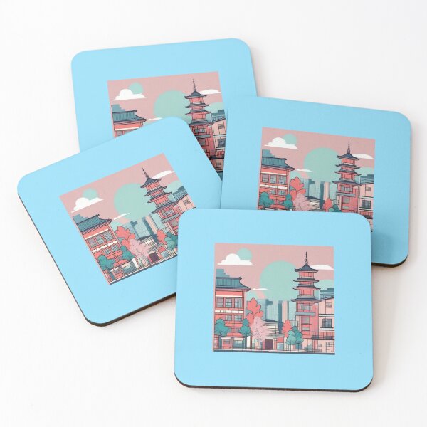 Aperçu de l'œuvre L'aube de Kyoto créée et vendue par DailyShopone.